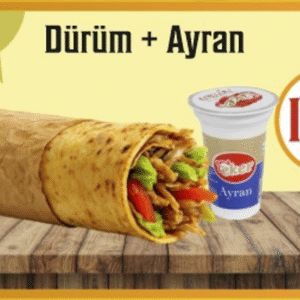 Dürüm + Ayran