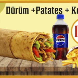 Dürüm + Pepsi Cola + Patates