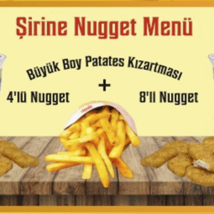 Şirin Baba Nugget Menü 2